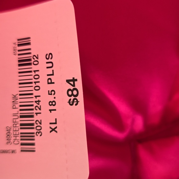 THEREABOUTS GIRLS PLUS SIZE "CHEERFUL PINK" PUFFER WINTER COAT SIZE XL 18.5 PLUS - Picture 5 of 16